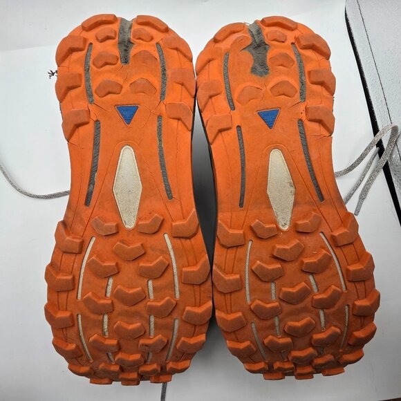 Brooks Cascadia 16 Mens Size 12 Oyster Mushroom Alloy Orange Athletic Shoes - Picture 8 of 13